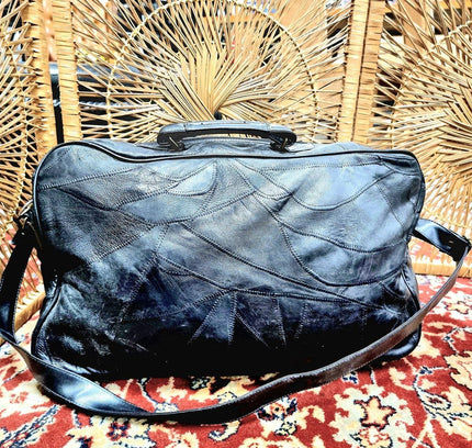 Vintage Leather Holdall Weekend - Yatva