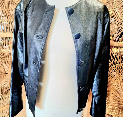 Vintage Leather Jacket - Yatva