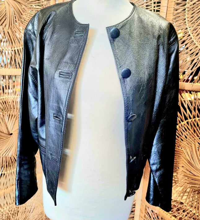 Vintage Leather Jacket - Yatva