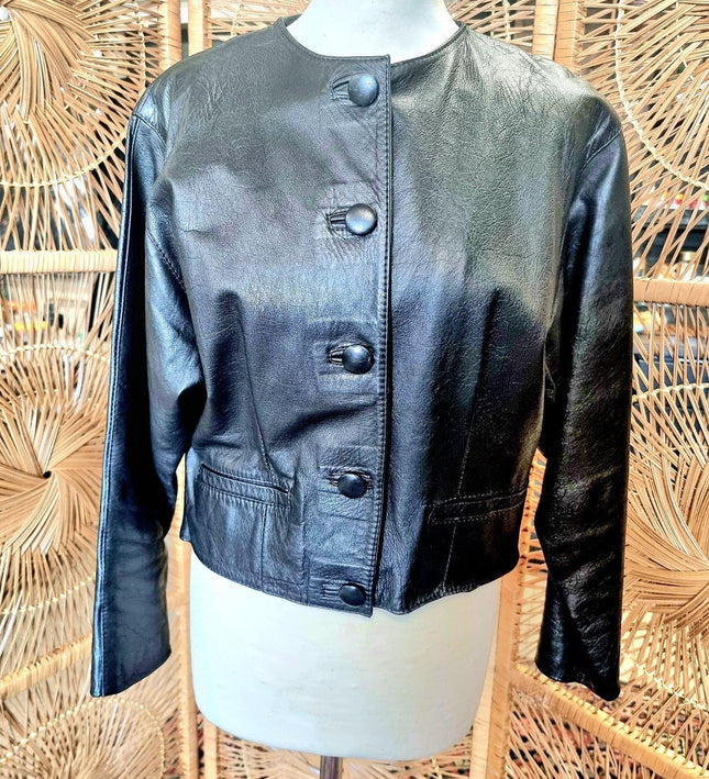 Vintage Leather Jacket - Yatva