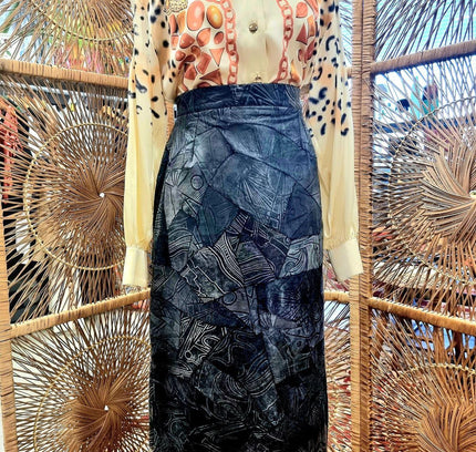 Vintage Leather Skirt - Yatva