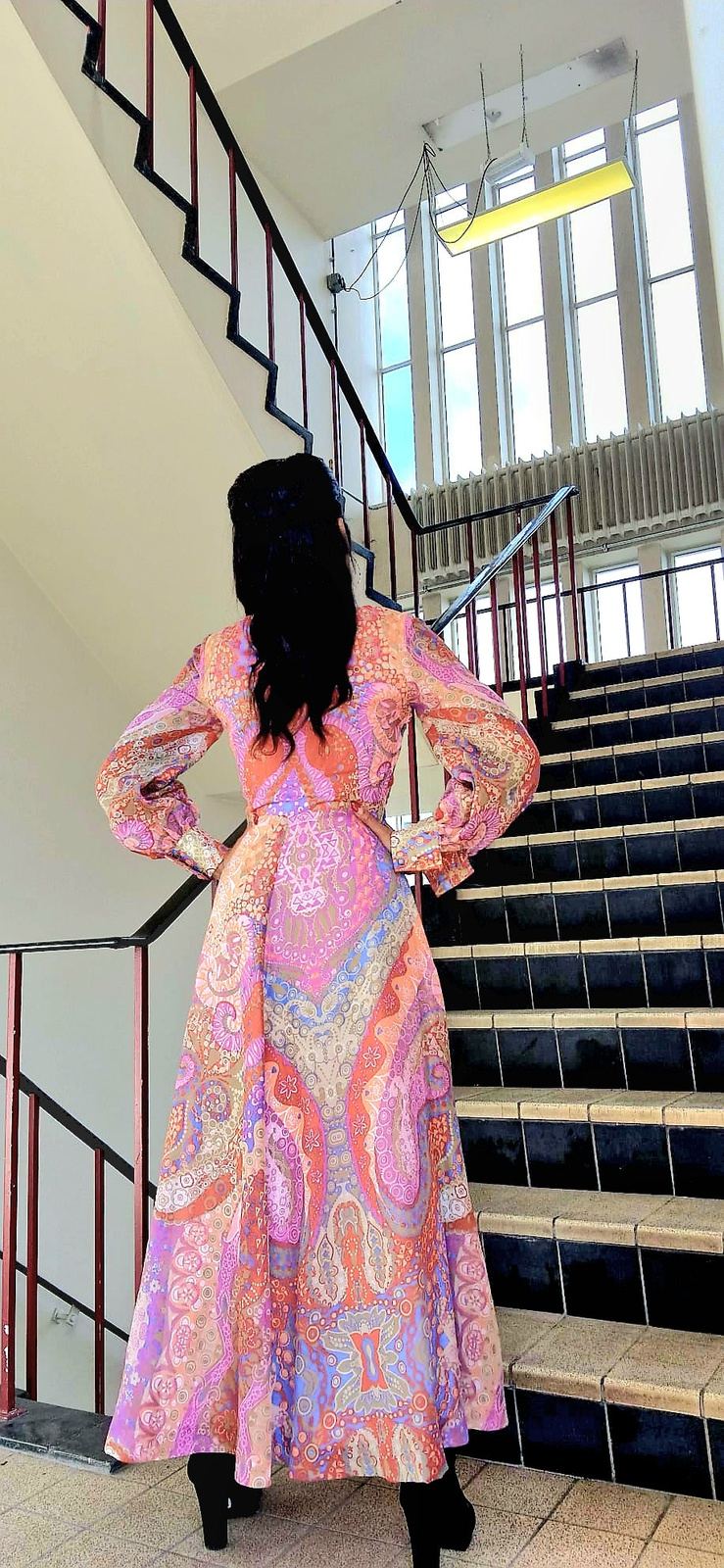 Vintage Lollneh Maxi Dress