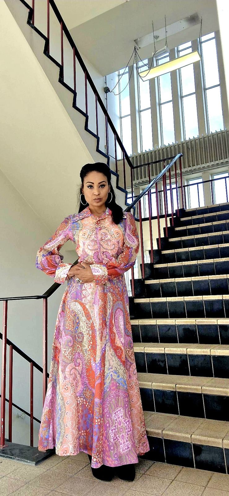 Vintage Lollneh Maxi Dress