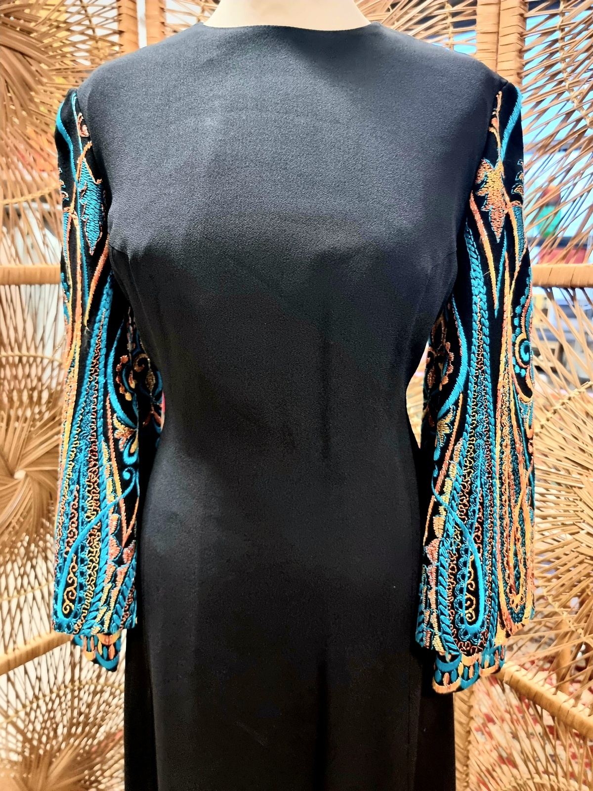 Vintage Lucie Linden Maxi Dress