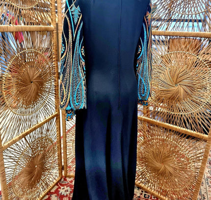 Vintage Lucie Linden Maxi Dress - Yatva