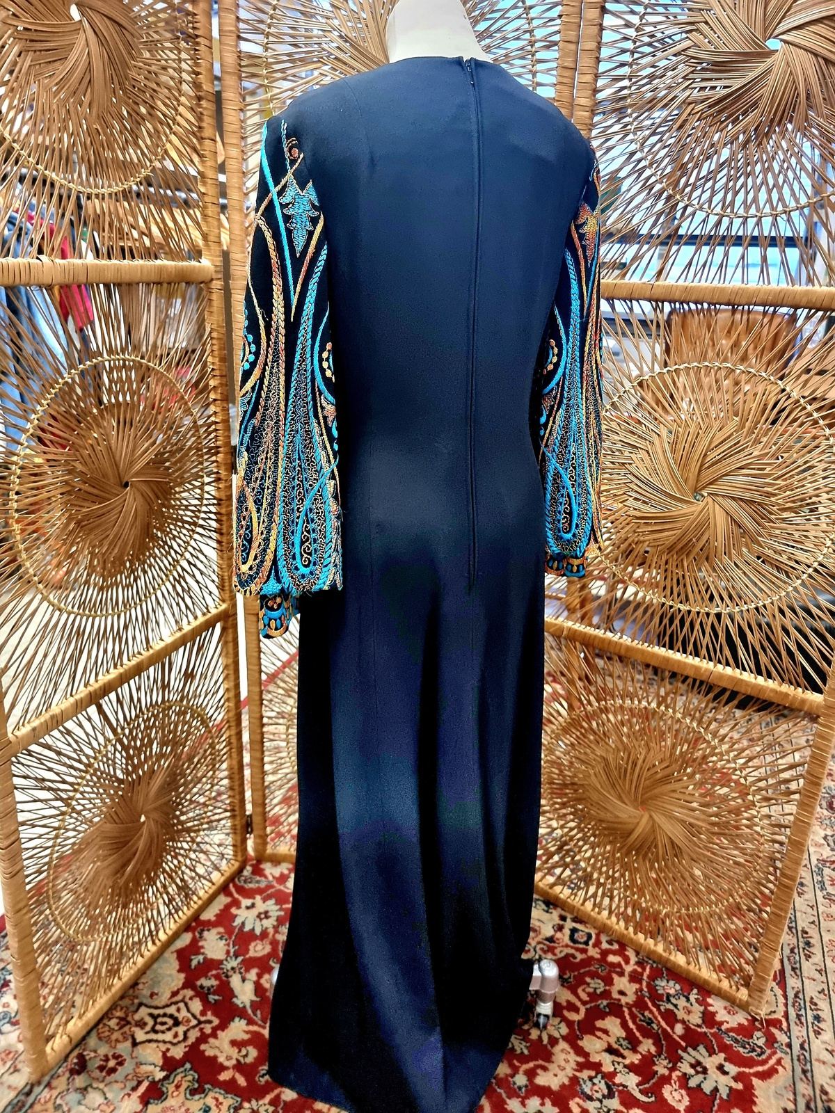 Vintage Lucie Linden Maxi Dress