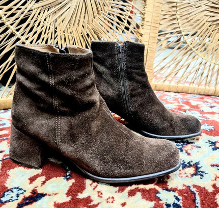Vintage Manfield Ankle Boots - Yatva