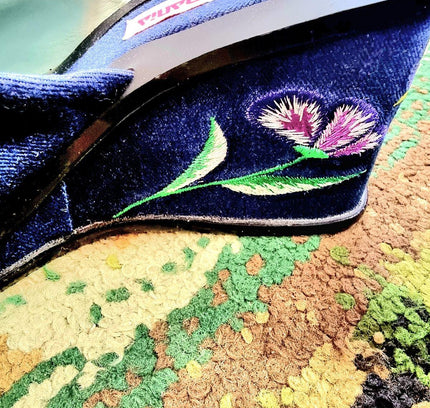 Vintage Mania & Mania Wedge Shoes - Yatva