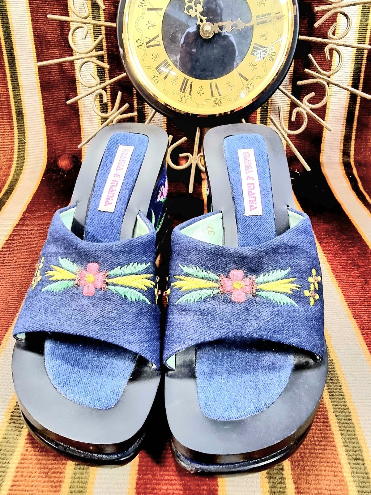 Vintage Mania & Mania Wedge Shoes