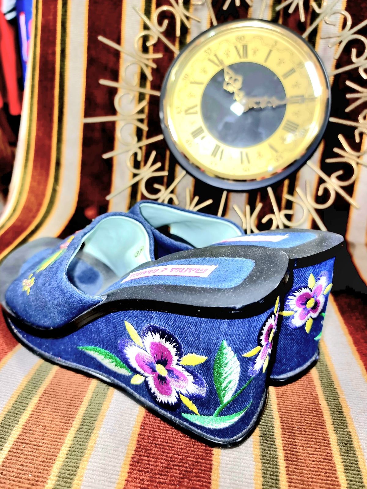 Vintage Mania & Mania Wedge Shoes