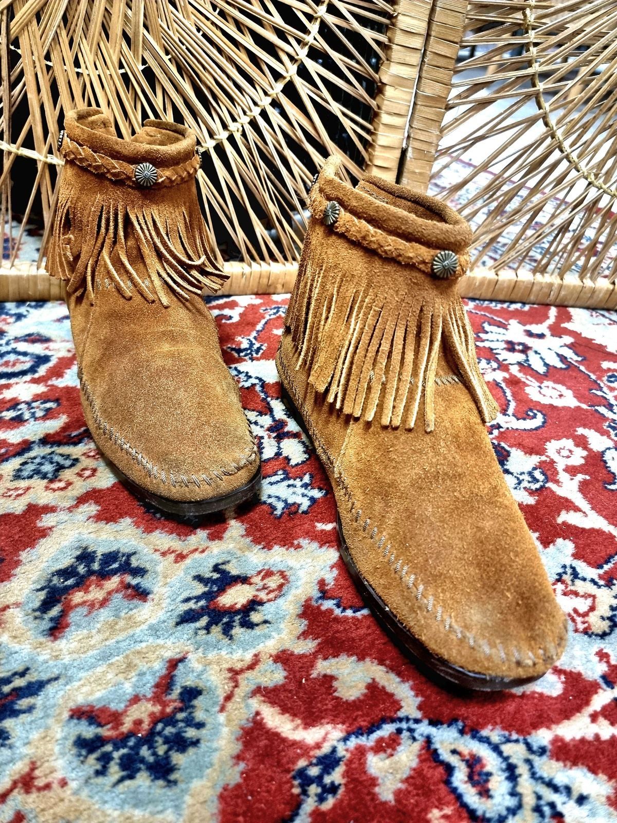 Vintage Minnetonka Ankle boots