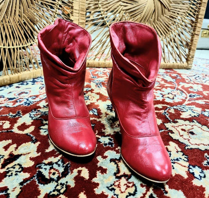 Vintage Monshoe Ankle Boots - Yatva