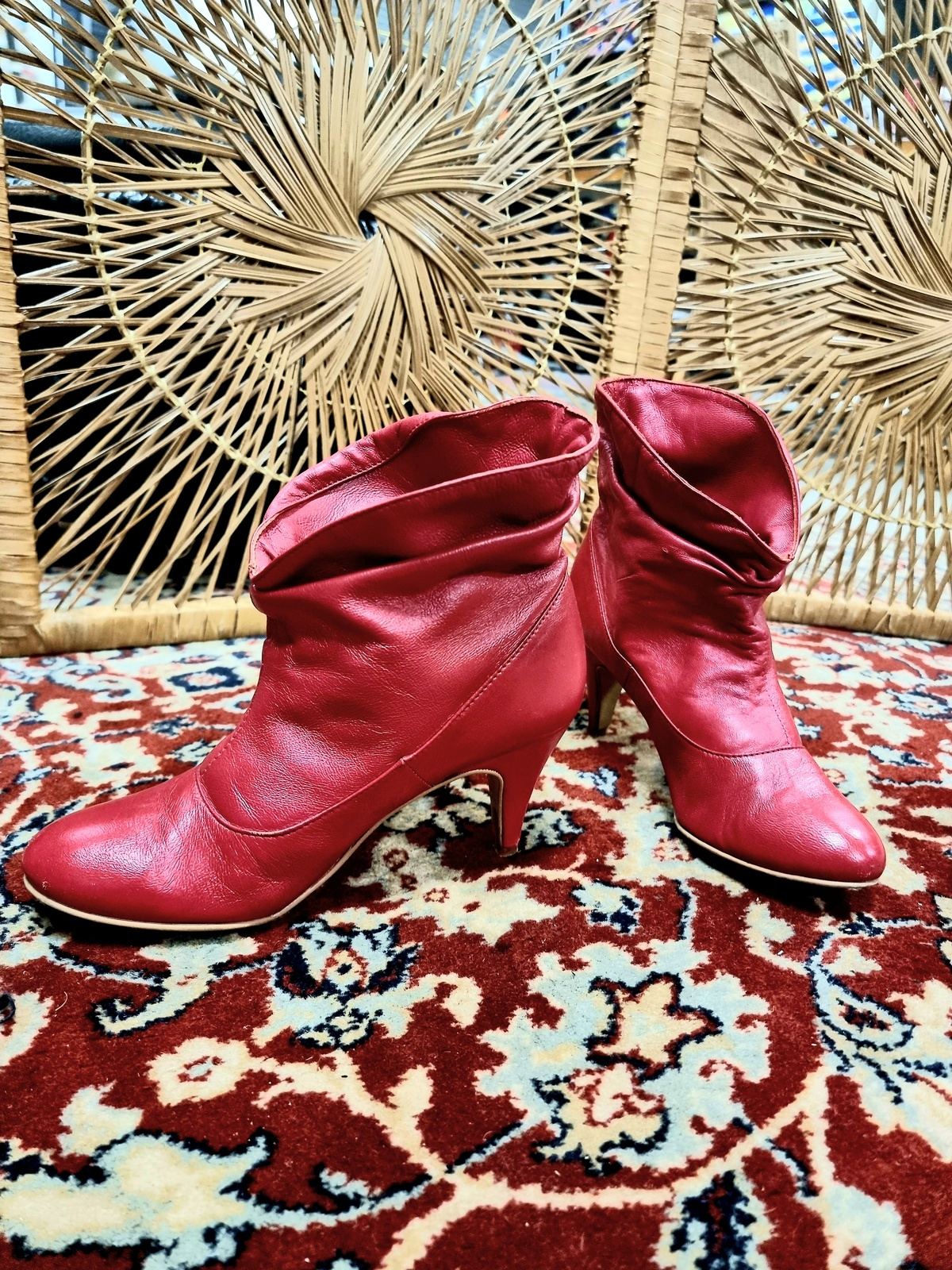 Vintage Monshoe Ankle Boots