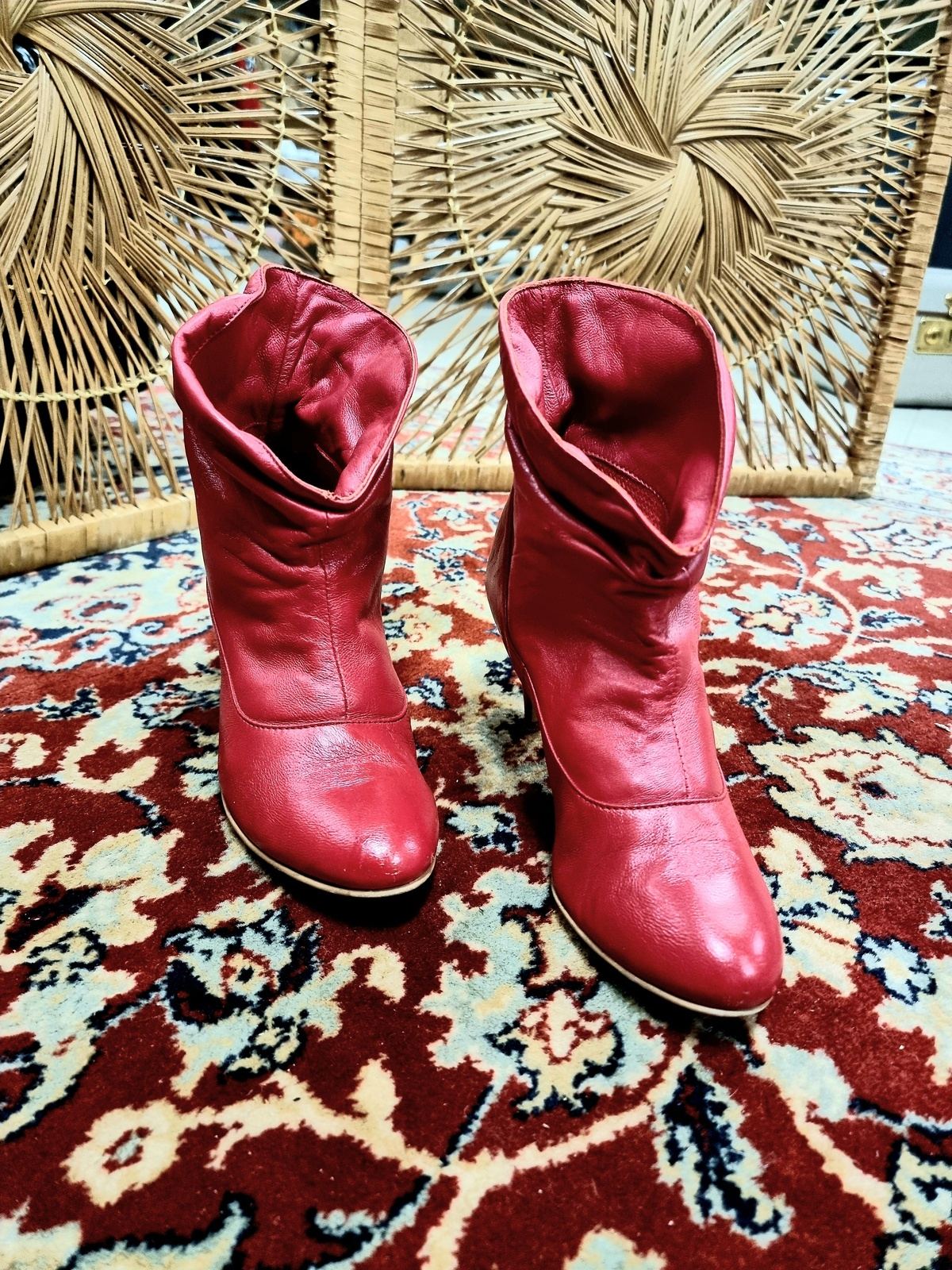Vintage Monshoe Ankle Boots