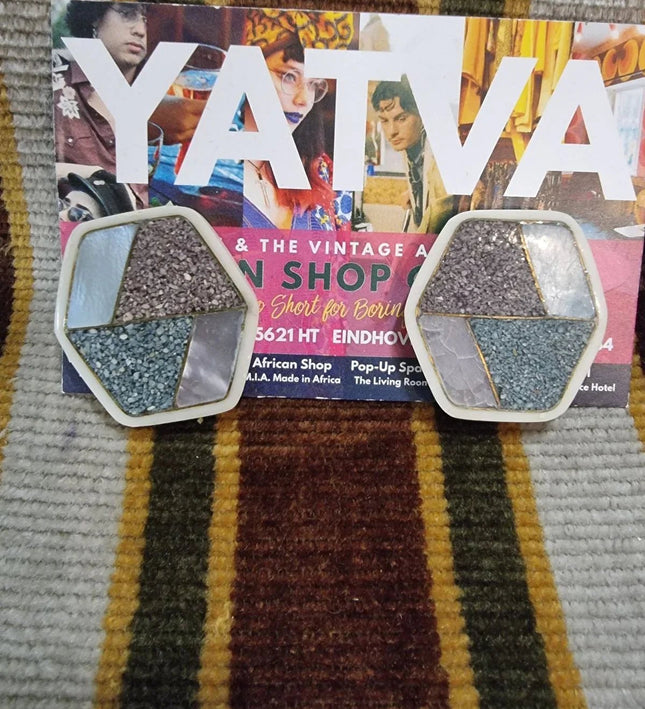 Vintage New 1980's Clip on Earrings - Yatva