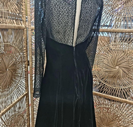Vintage Niki Livas Velvet Dress - Yatva
