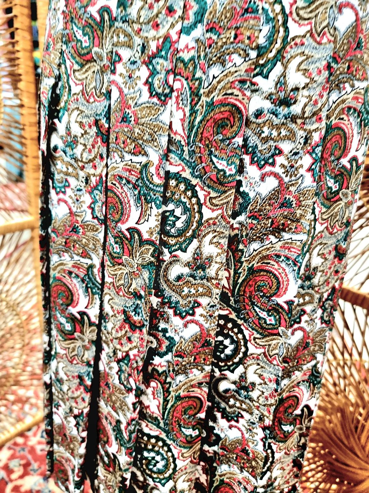 Vintage Paisley Skirt