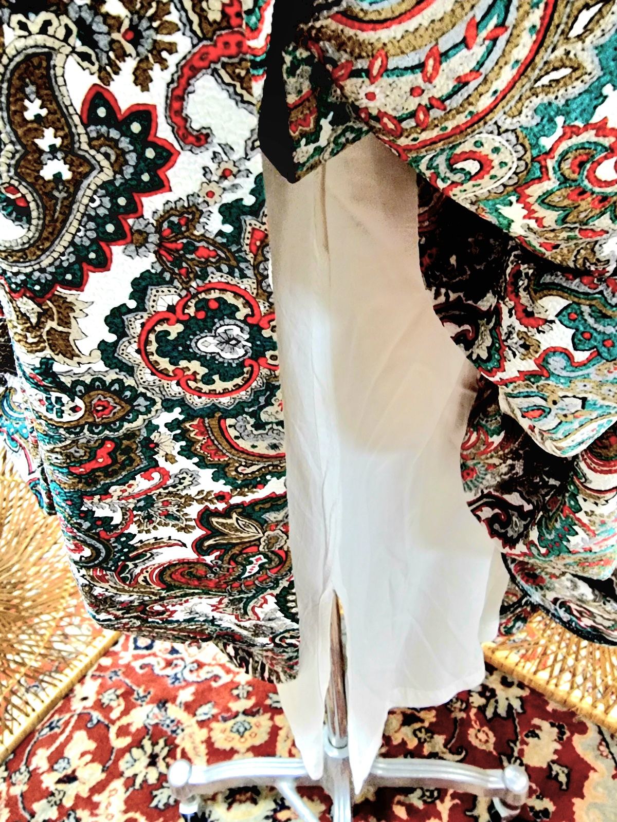 Vintage Paisley Skirt