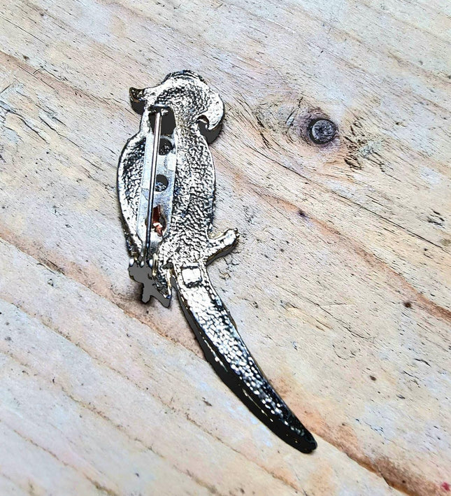 Vintage Parrot Brooch - Yatva