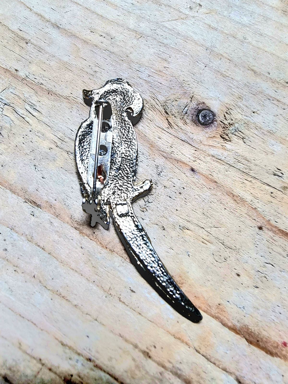 Vintage Parrot Brooch