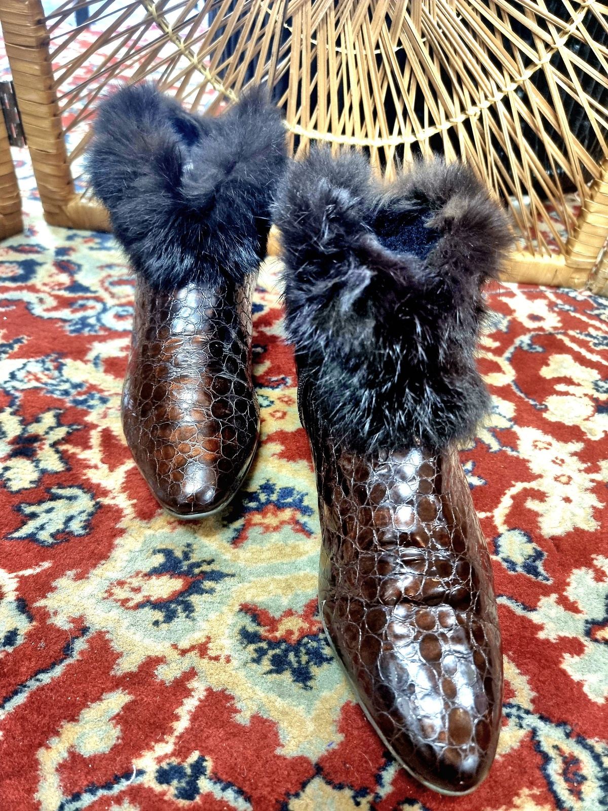 Vintage Peter Kaiser Ankle Boots