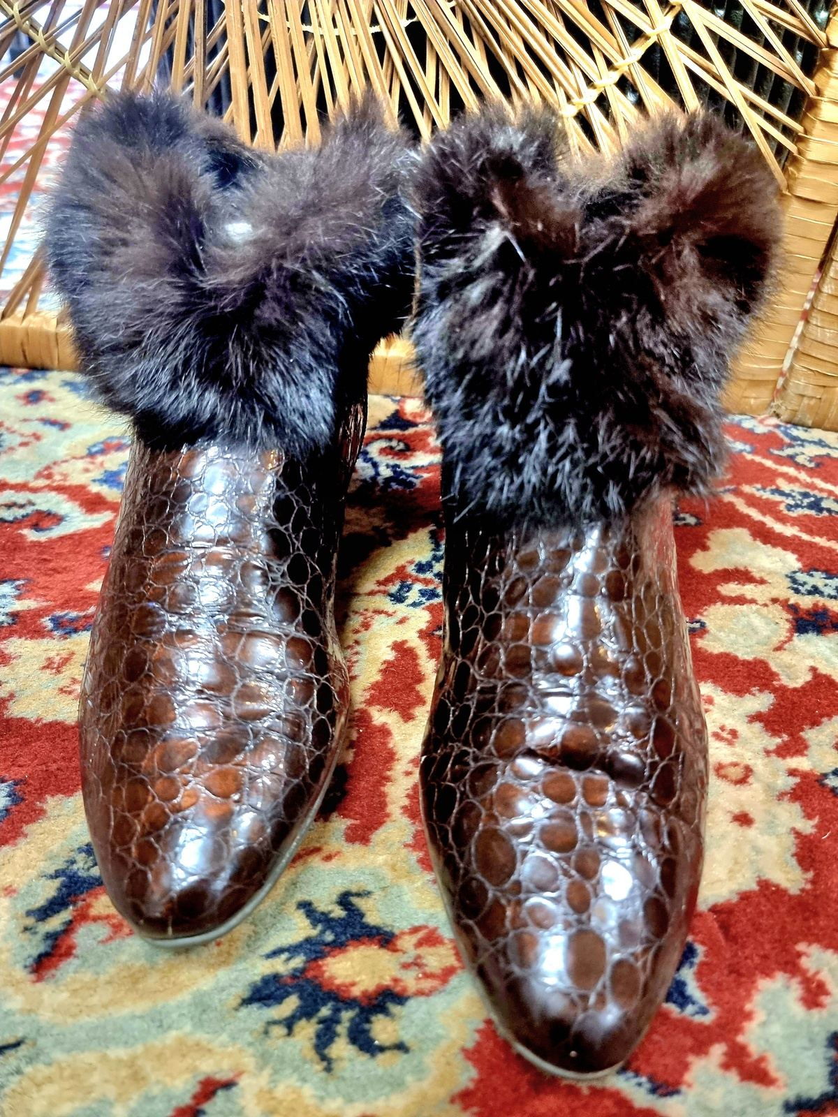 Vintage Peter Kaiser Ankle Boots