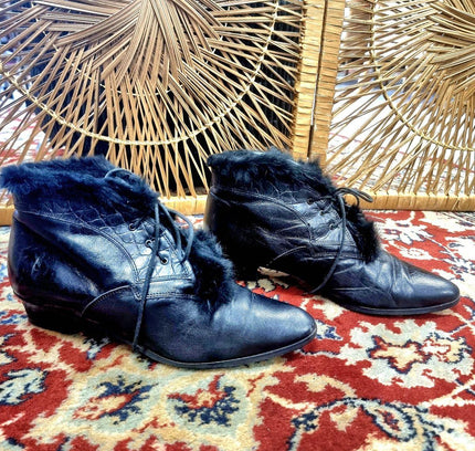 Vintage Piampians Ankle Boots - Yatva