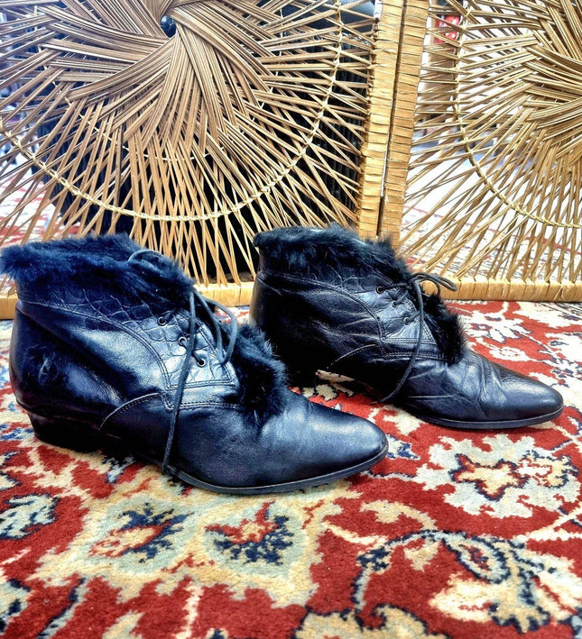 Vintage Piampians Ankle Boots - Yatva