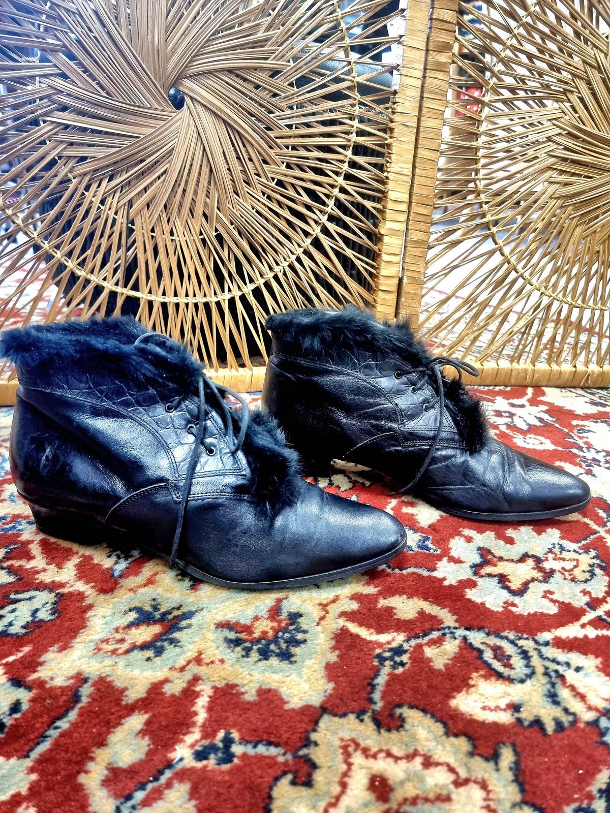 Vintage Piampians Ankle Boots