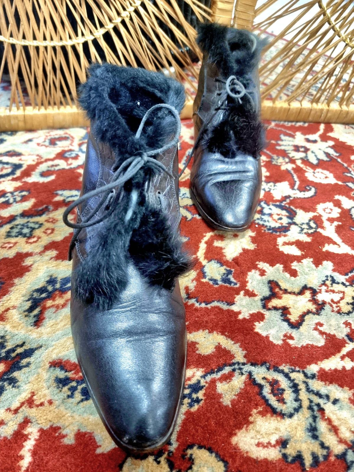 Vintage Piampians Ankle Boots