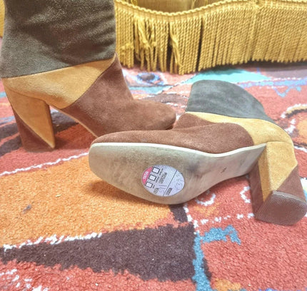 Vintage Poelman Ankle Boots - Yatva