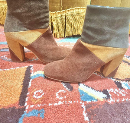 Vintage Poelman Ankle Boots - Yatva