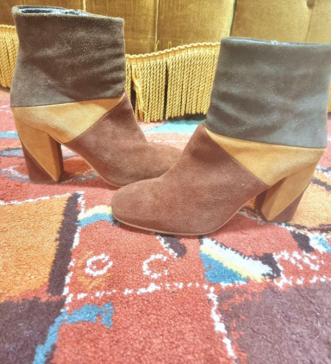 Vintage Poelman Ankle Boots - Yatva