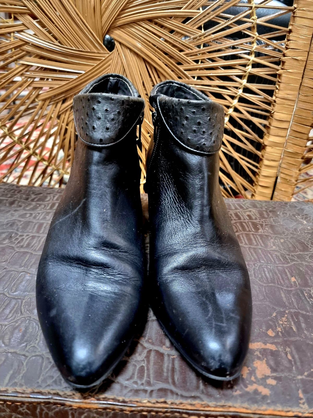 Vintage Prentiss Ankle Boots