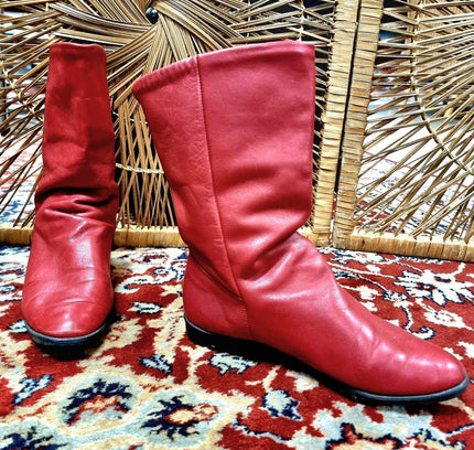 Vintage Pull up Boots - Yatva