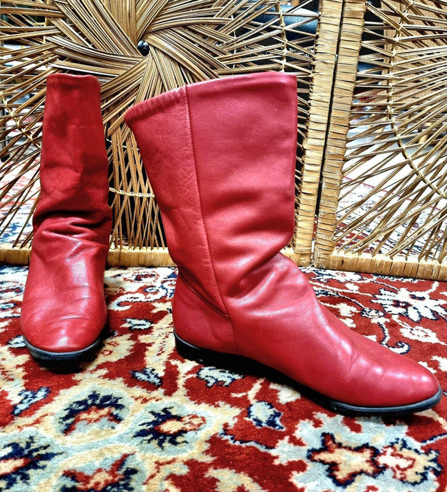 Vintage Pull up Boots - Yatva