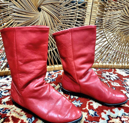 Vintage Pull up Boots - Yatva