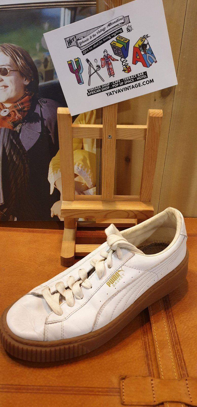 Vintage Puma Basket Trainers
