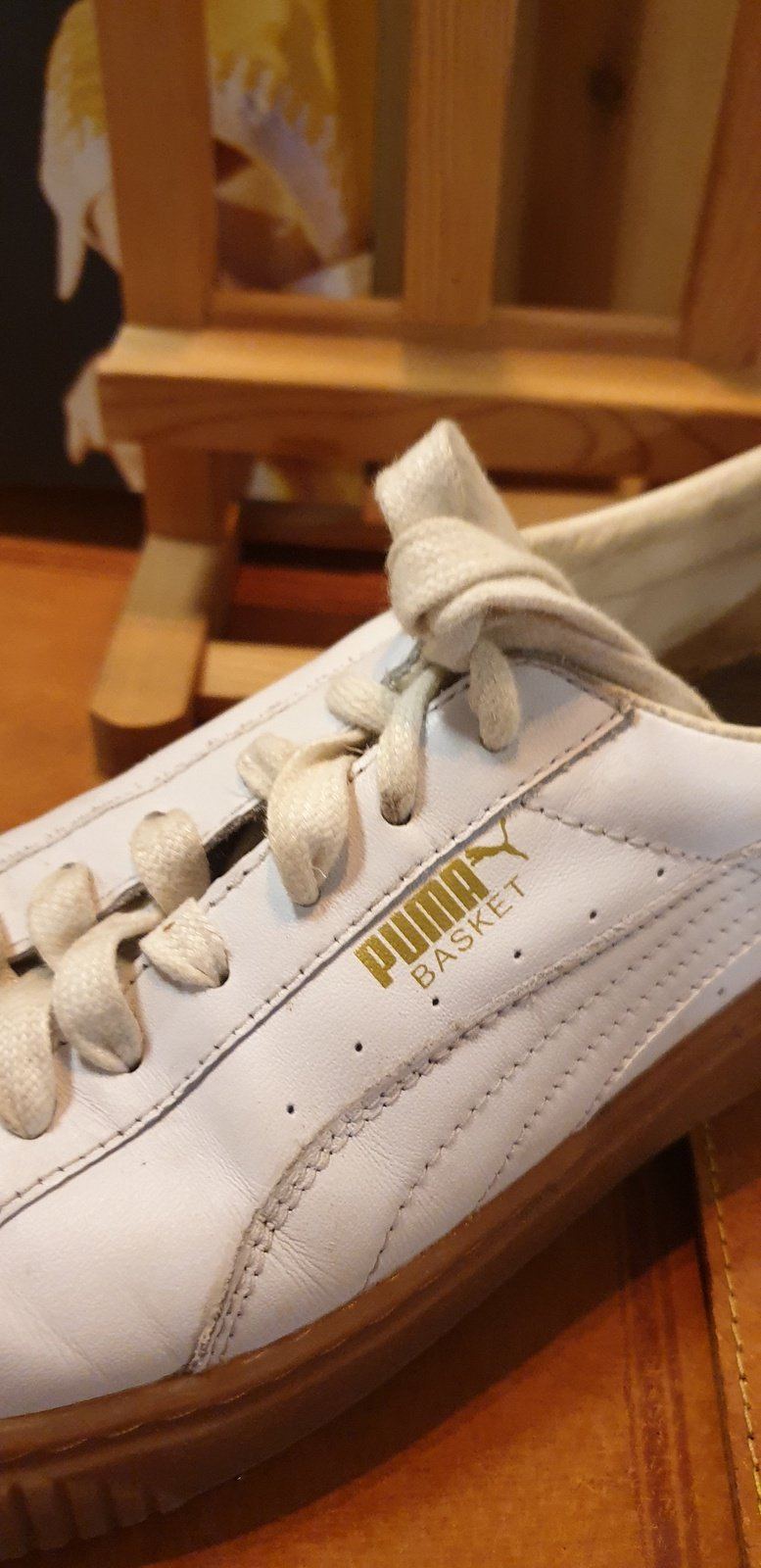 Vintage Puma Basket Trainers