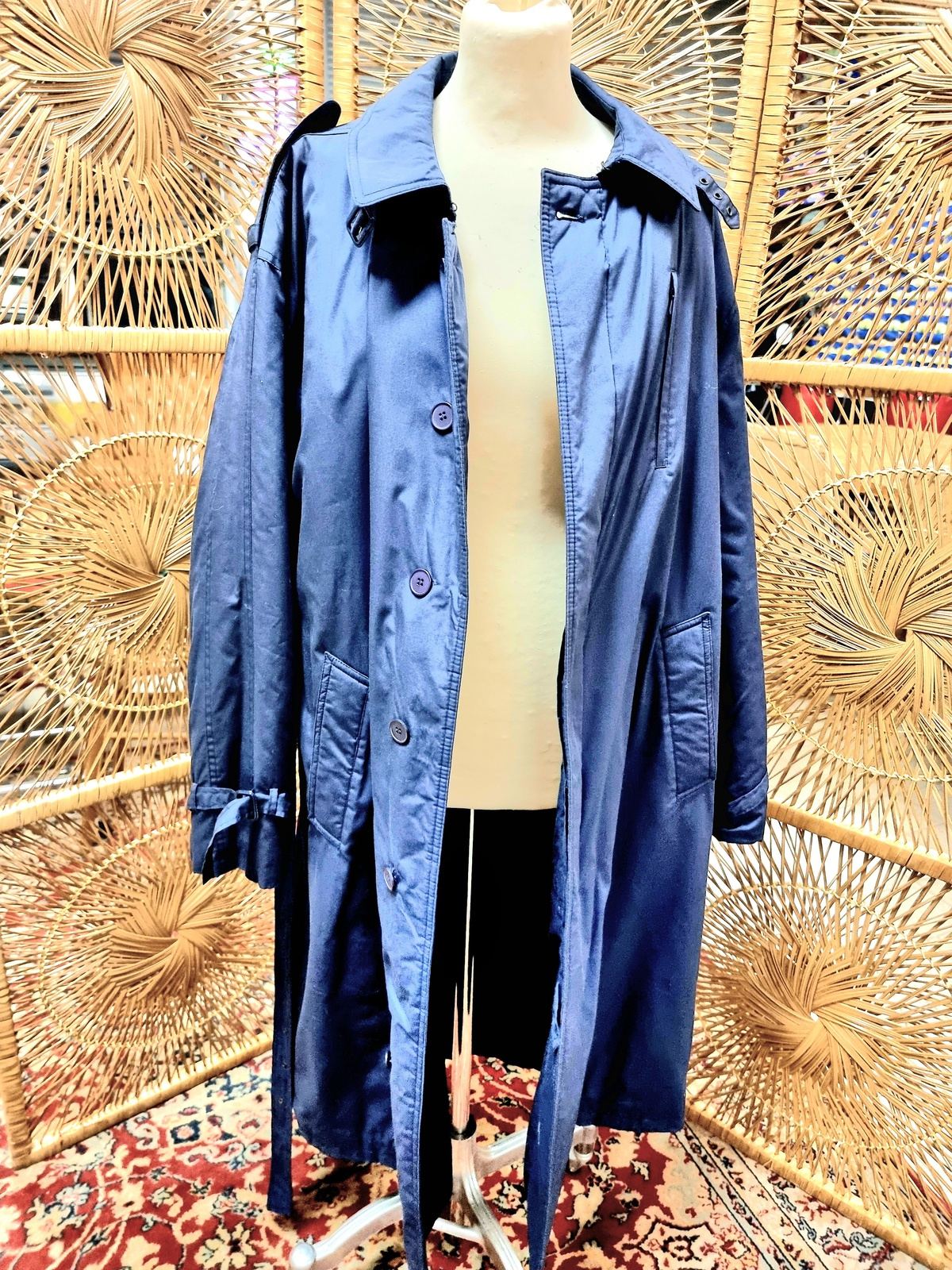 Vintage Quilted Mac Coat