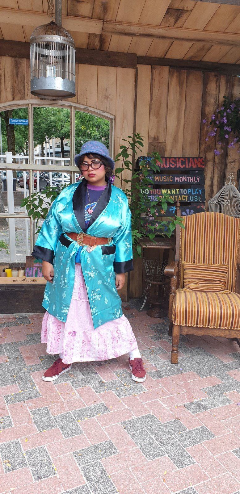 Vintage Reversible Kimono Jacket