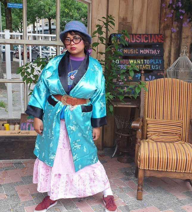 Vintage Reversible Kimono Jacket - Yatva