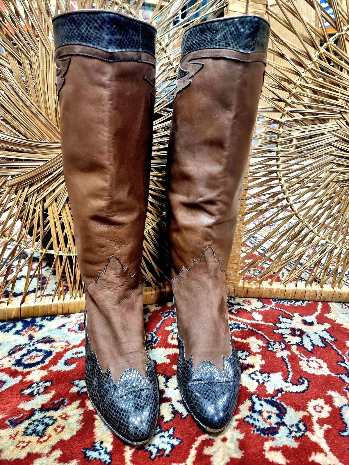 Vintage Rotary Boots