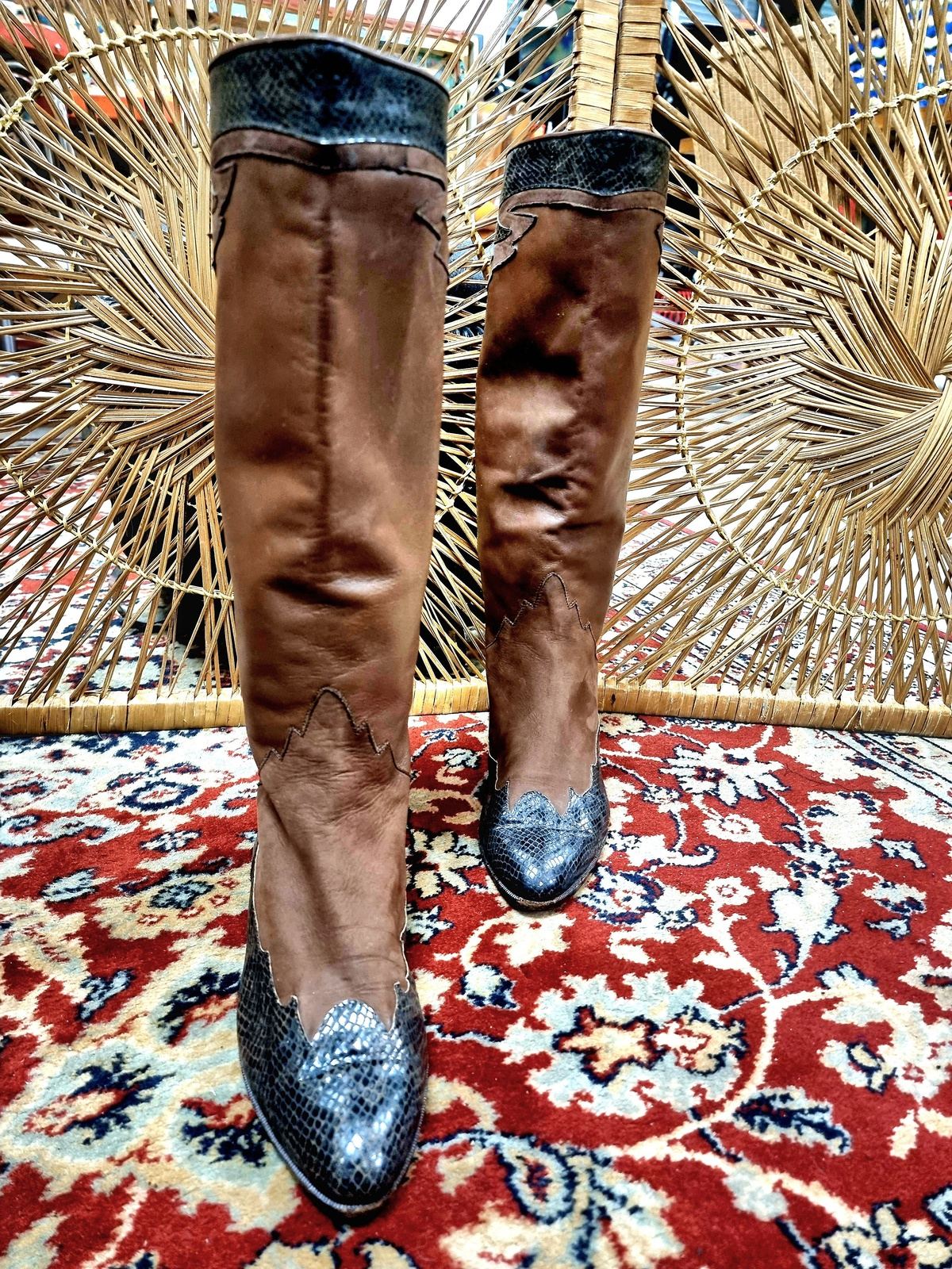 Vintage Rotary Boots