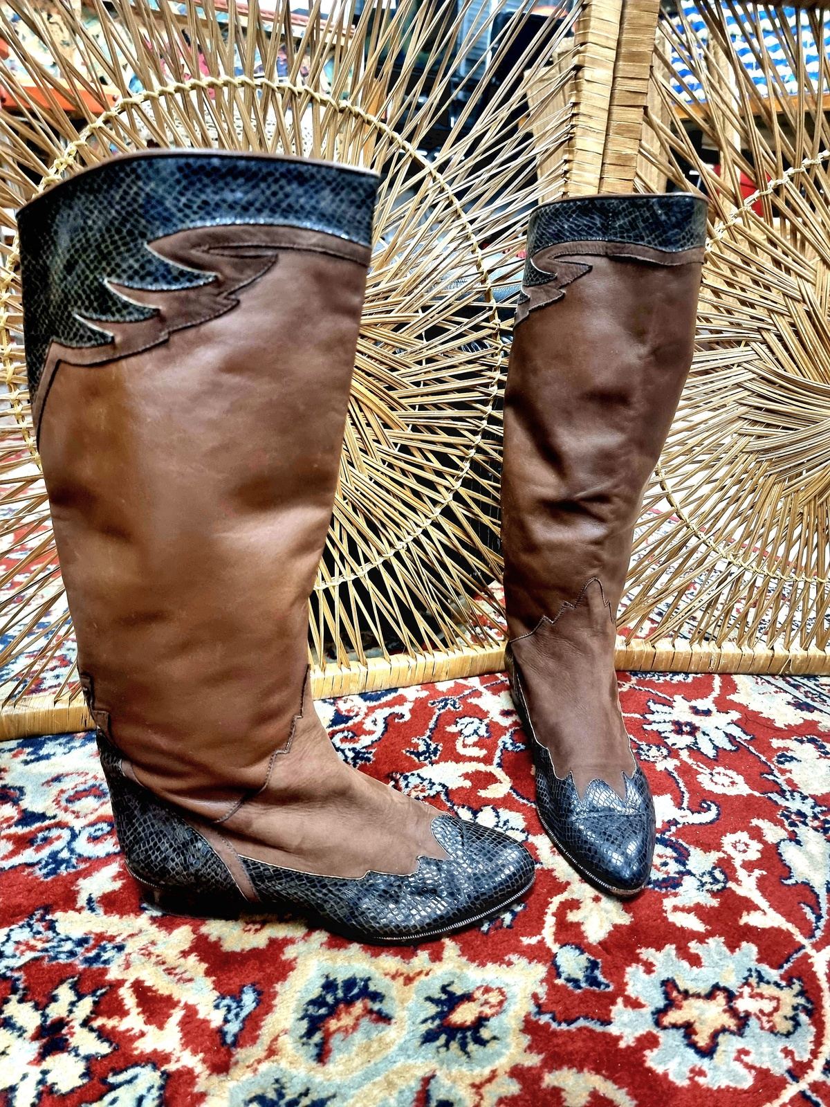 Vintage Rotary Boots