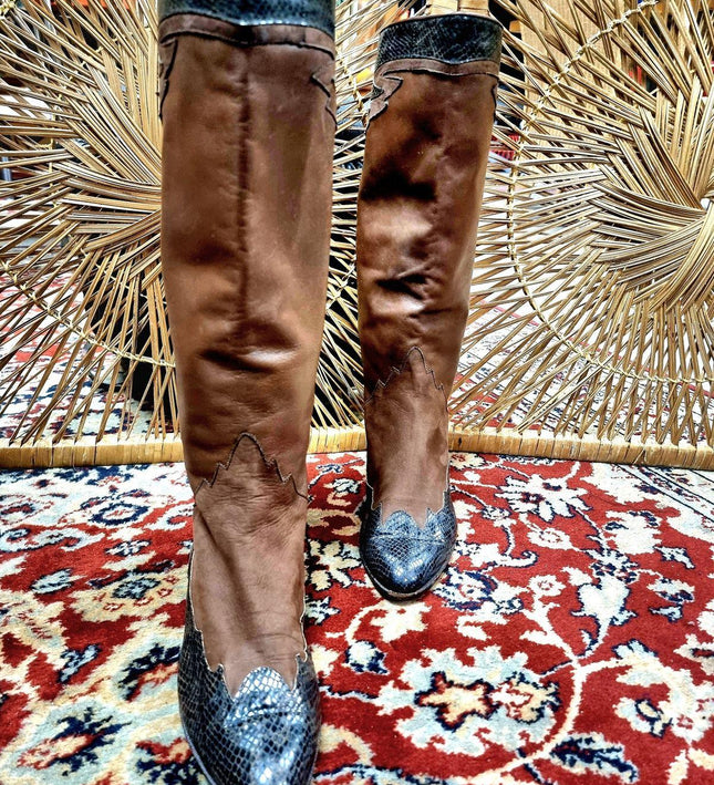 Vintage Rotary Boots - Yatva