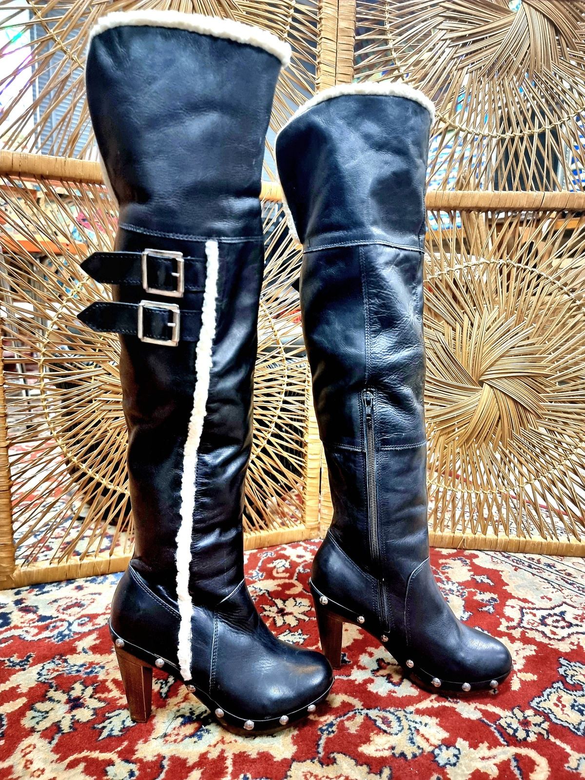 Vintage Runway Collection Knee high Boots