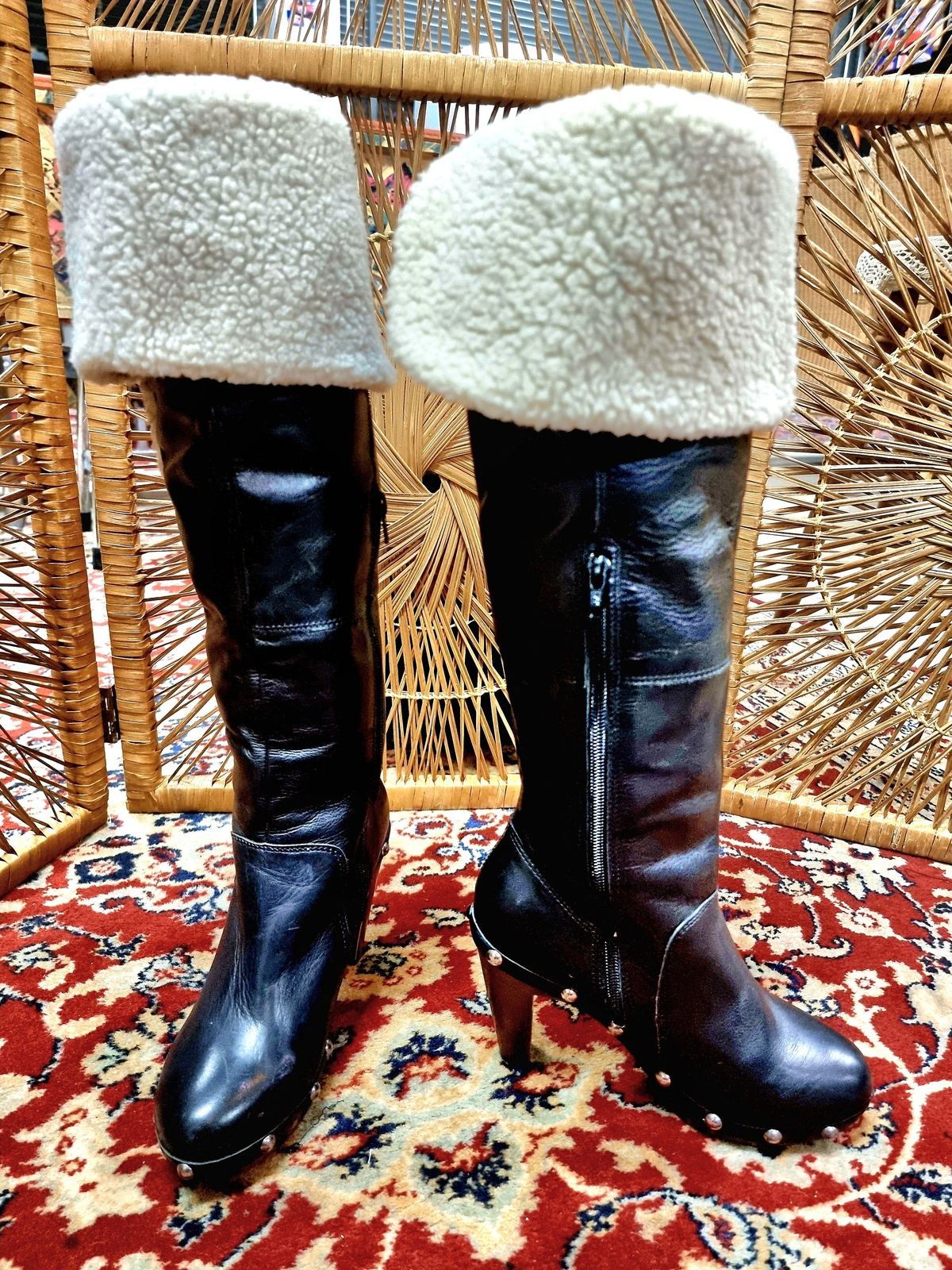 Vintage Runway Collection Knee high Boots