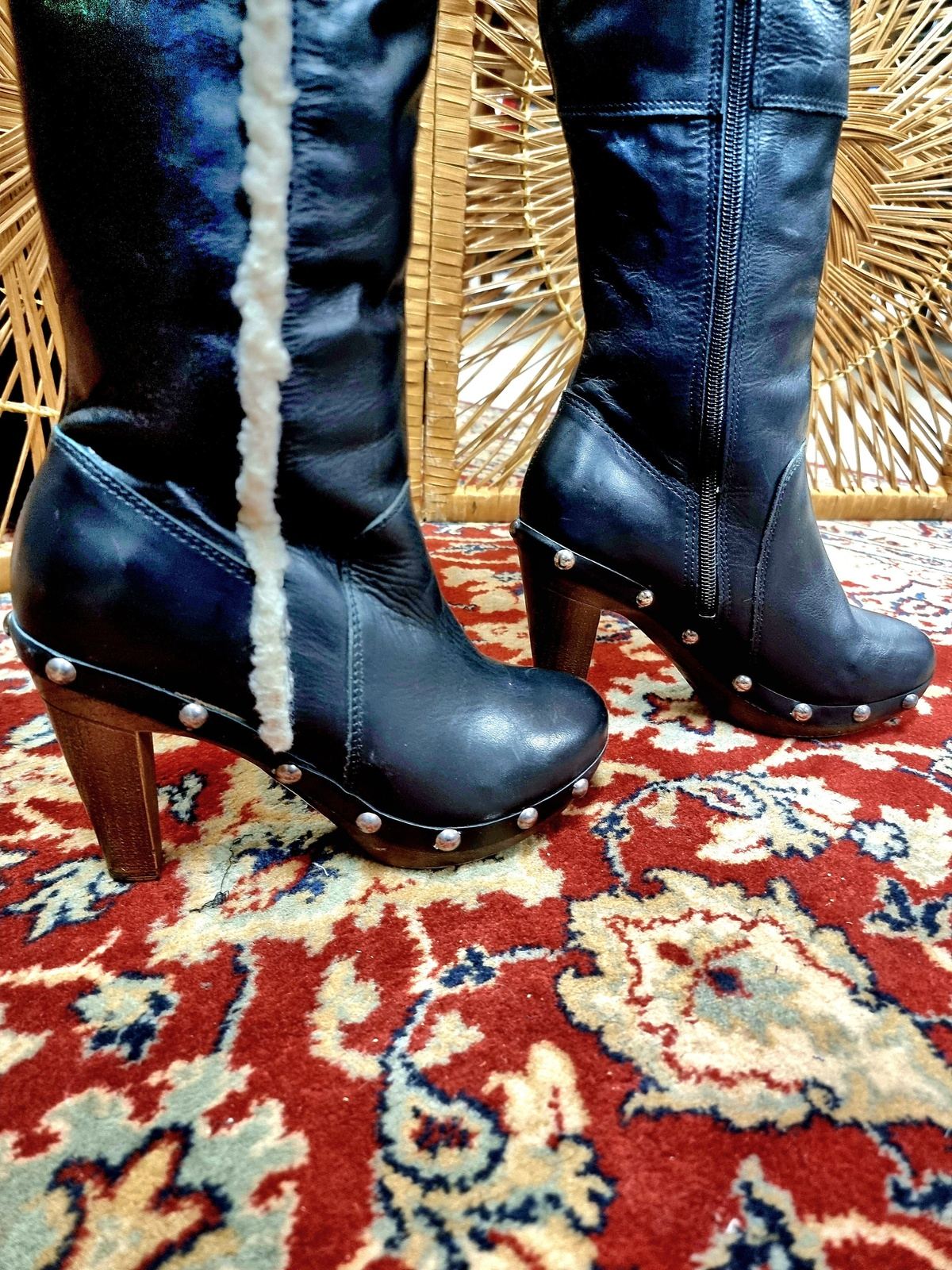 Vintage Runway Collection Knee high Boots