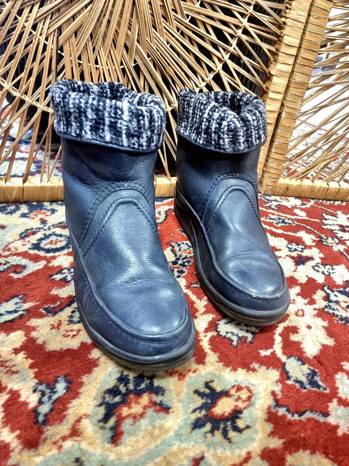 Vintage Salamander Ankle Boots
